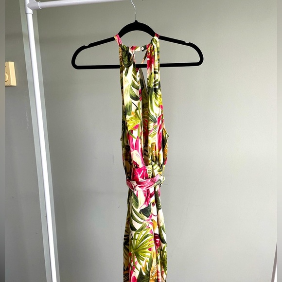 Zara Pants - Zara tropical print jumpsuit size medium